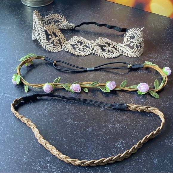18 pc. Gypsy Hair Band Bundle - Picture 2 of 12